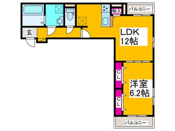 間取図 ポルチュラーカ