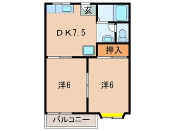 間取図 メゾン桜ケ丘