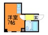 大宝小阪本町ロイヤルハイツ 1Rの間取り