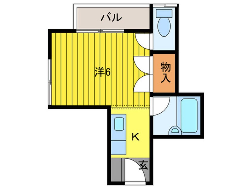 間取図 ストークハイツ