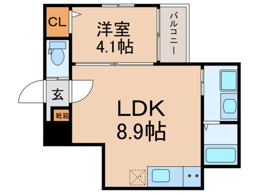 間取図 仮)ヴェルメゾン新大阪