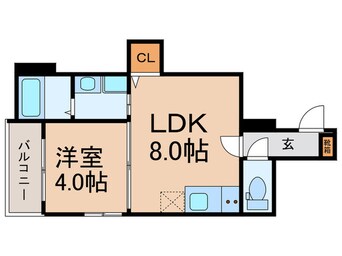 間取図 仮)ヴェルメゾン新大阪