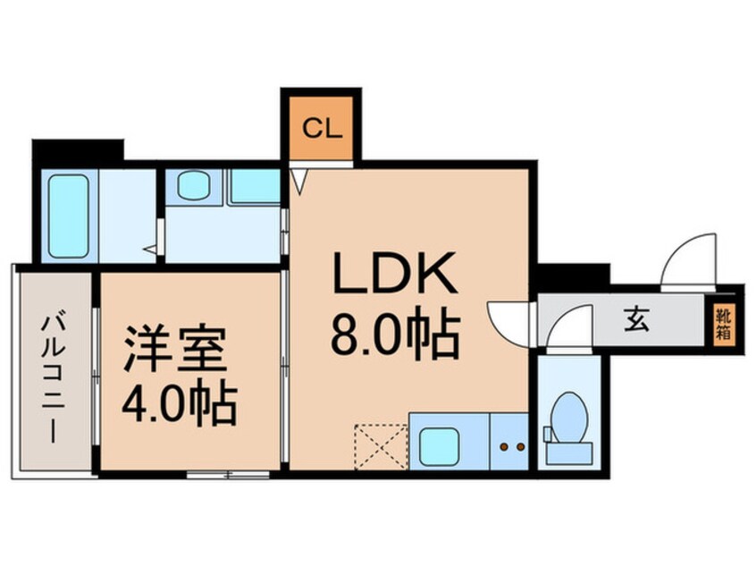 間取図 仮)ヴェルメゾン新大阪