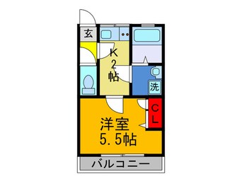 間取図 富士屋マンション