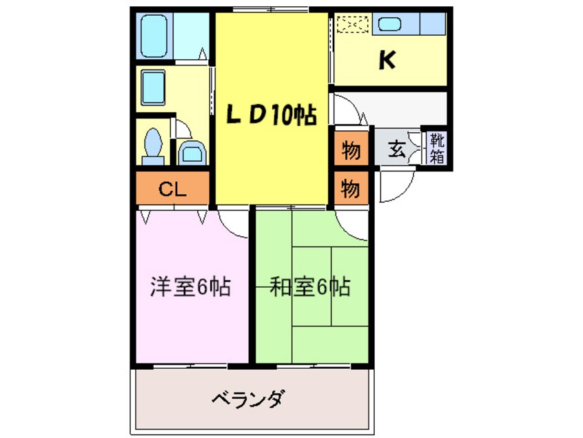 間取図 アルカディアしののめ