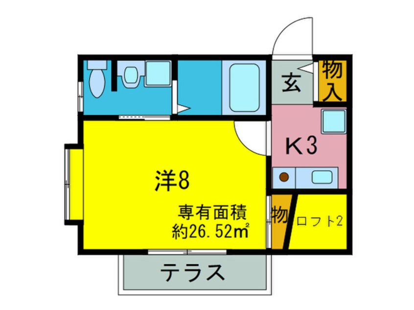 間取図 ボルド－・コ－ト