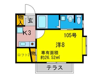 間取図 ボルド－・コ－ト