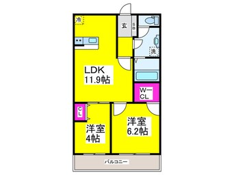 間取図 F+style津久野町