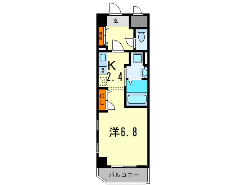 間取図 ウインズコート甲風園
