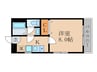 ヴィラ桃山 1Kの間取り