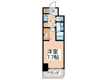間取図 S-Residence堺筋本町Uno