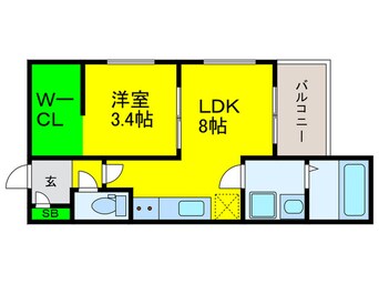 間取図 REGALEST七道希