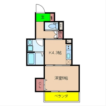 間取図 ロータスコートⅣ