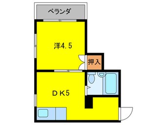 間取図 ロイヤル長吉