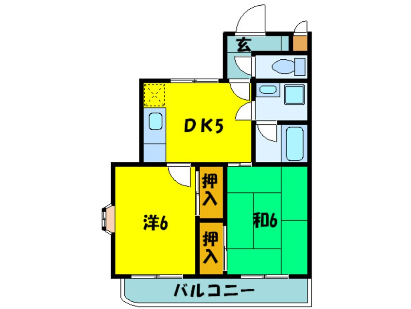 間取図 朝日マンション