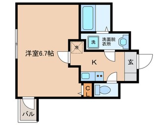 間取図 オーシャン青山