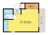 ビバ紙屋川 1Rの間取り