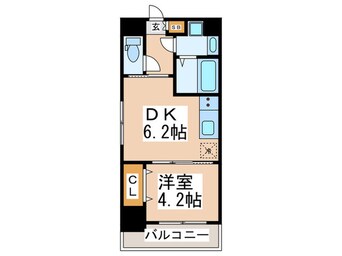 間取図 ﾚｵﾝｳﾞｧﾘｴ大阪ﾍﾞｲｼﾃｨ(1001)