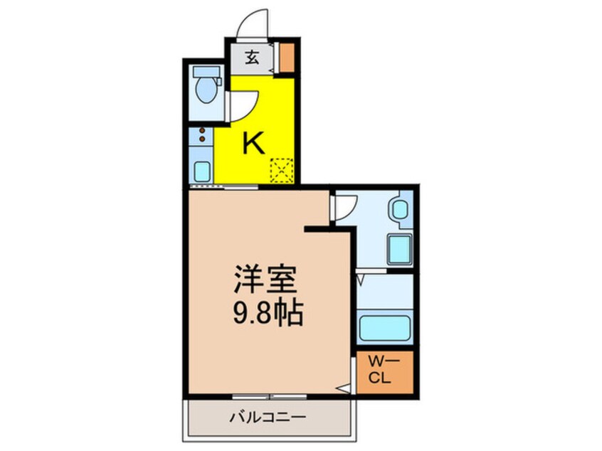 間取図 サンシャリテ向丘B棟