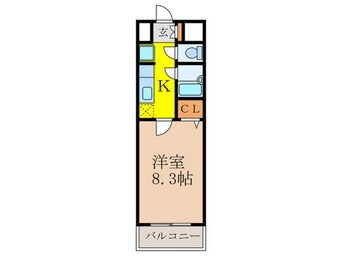 間取図 シェルクレ－ル