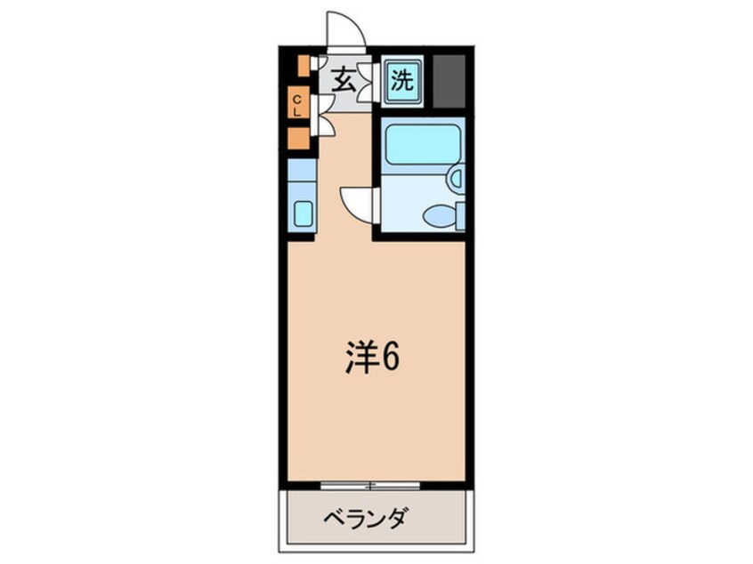 間取図 キューブ塚口
