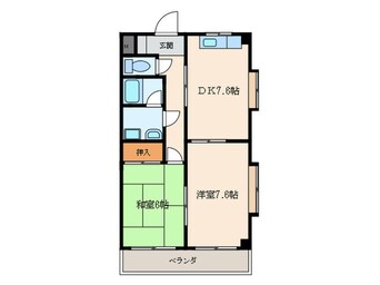 間取図 レジデンス塚口