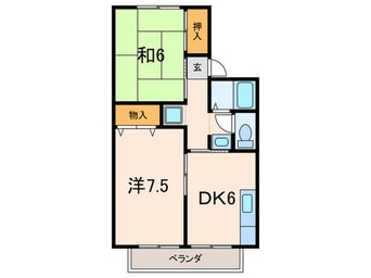 間取図 ボンヴィラージュ