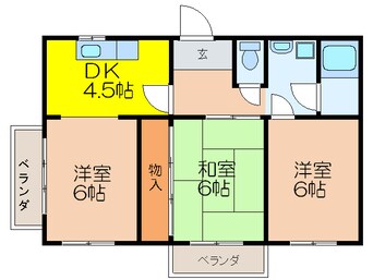 間取図 大沢マンション