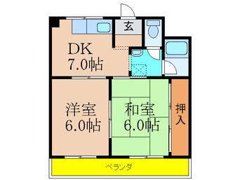 間取図 大沢マンション