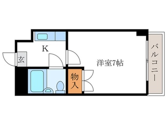 間取図 West Hill TAKATSUKA