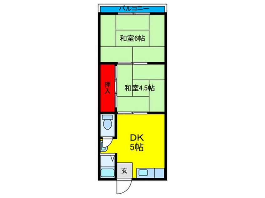 間取図 桜井マンション