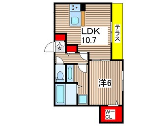 間取図 アグレアブル