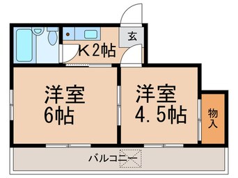 間取図 サンロイヤル六甲