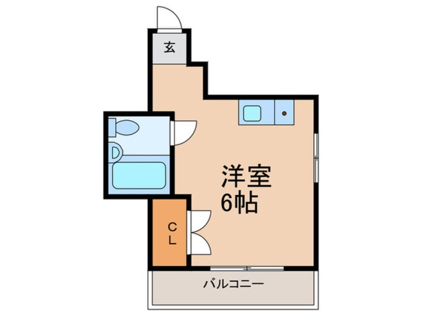 間取図 サンロイヤル六甲