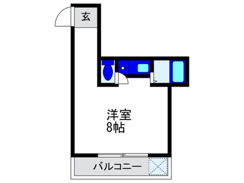 間取図 Ａ．メッセ－ジ