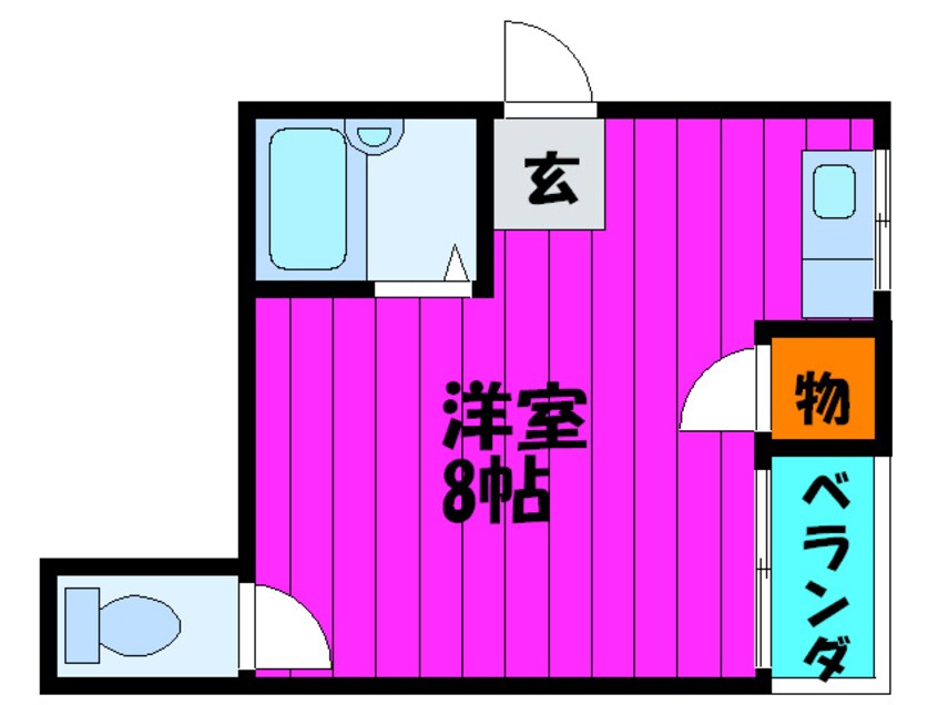 間取図 グリーンパーク御堂町