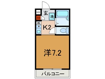 間取図 ヴィレッジ・コ－ナ－