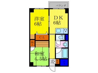 間取図 西陵ロイヤルビル