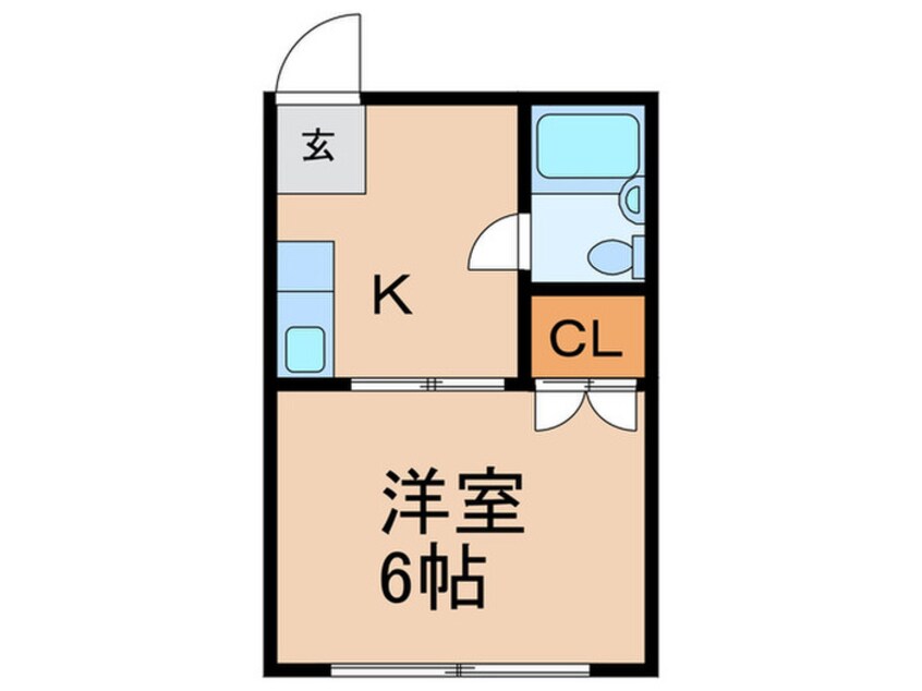 間取図 コ－ポラス野江