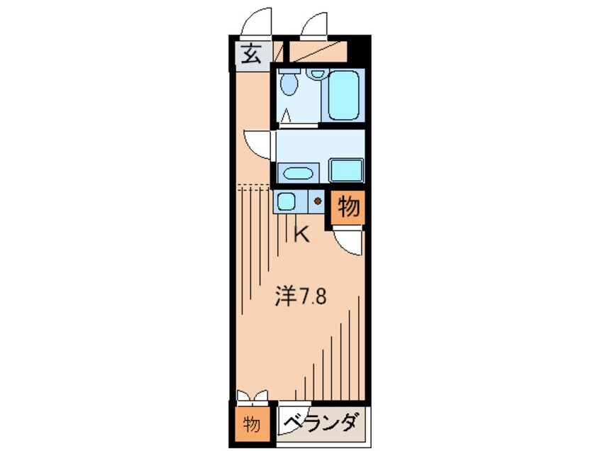 間取図 グランデージアルファⅠ