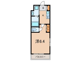 間取図 シャトー・ノアール西芦屋
