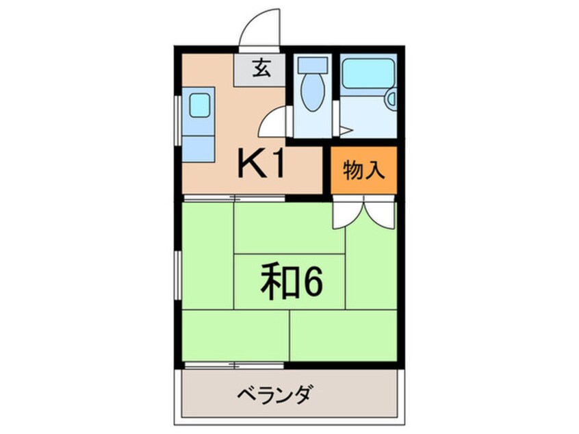 間取図 生藤ハイツ