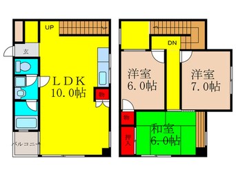 間取図 ヴィラ春日丘