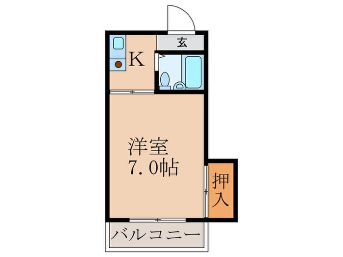 間取り図 シャンブル深草