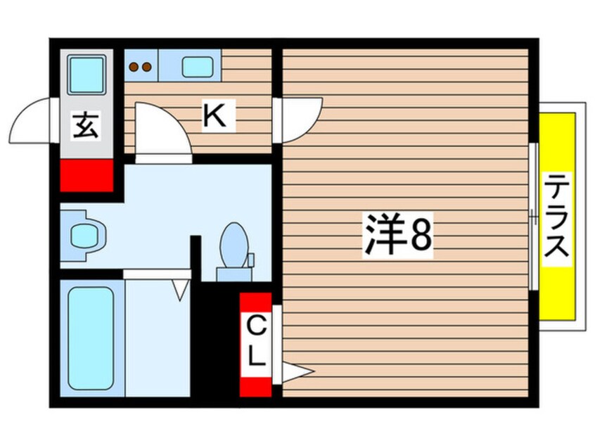 間取図 ソレアード