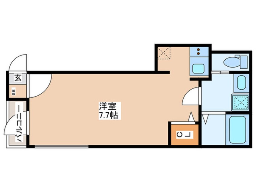 間取図 ハーモニーテラス今福西Ⅱ