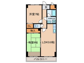 間取図 ロイヤルメゾン藤ケ丘