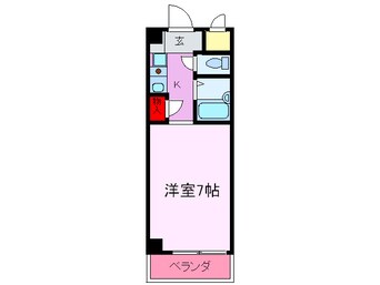 間取図 Wistaria　クレハ