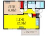 LISｿﾌｨｱ箕面半町 1LDKの間取り