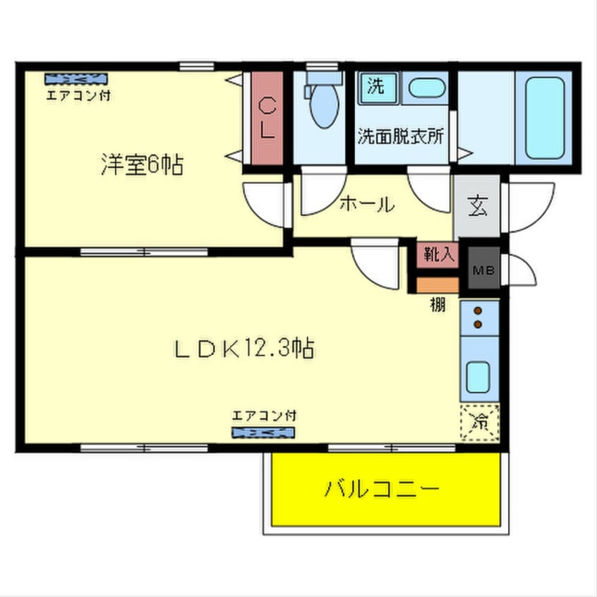 間取図 LISｿﾌｨｱ箕面半町